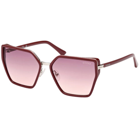 Guess Gu7871 69Z Shiny Bordeaux Gradient Sunglasses